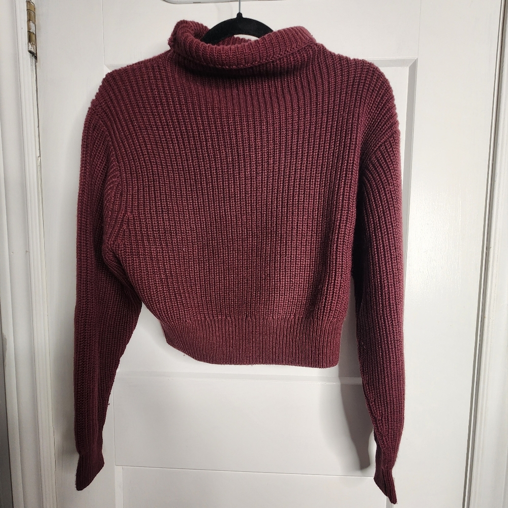 Wilfred montpellier cropped merino sweater